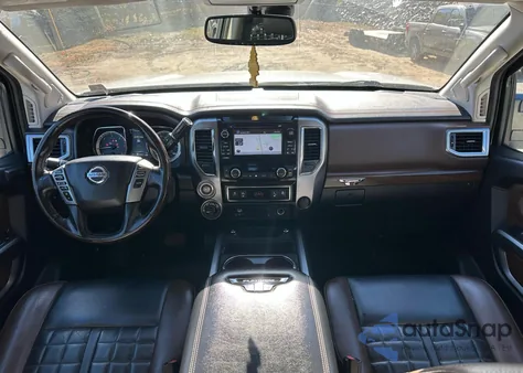 2018 Nissan Titan Xd Sl from USA, damaged, VIN 1N6BA1F44JN526705